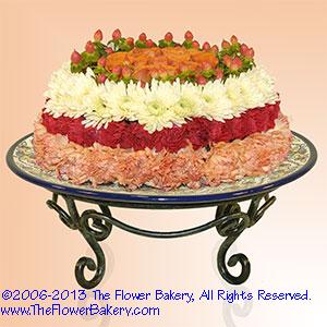 Birthday Celebration Flower Cakeâ„¢