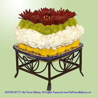 Mini Cube™ Flower Cake